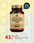 GLUCOSAMINA CONDROITINA MSM comprimidos 60 u